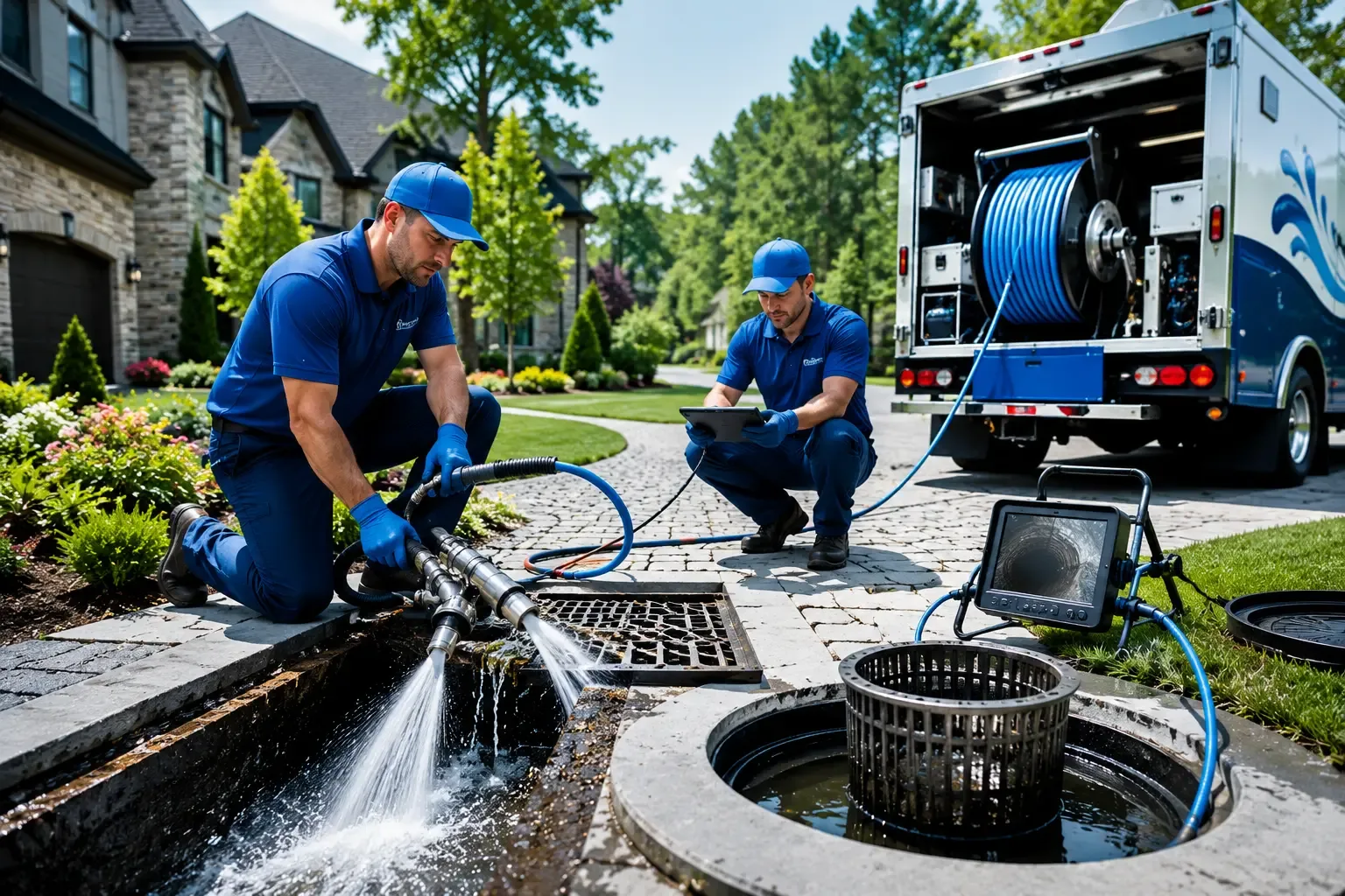 Local outdoor drain cleaning professionals in Hunnewell, MO